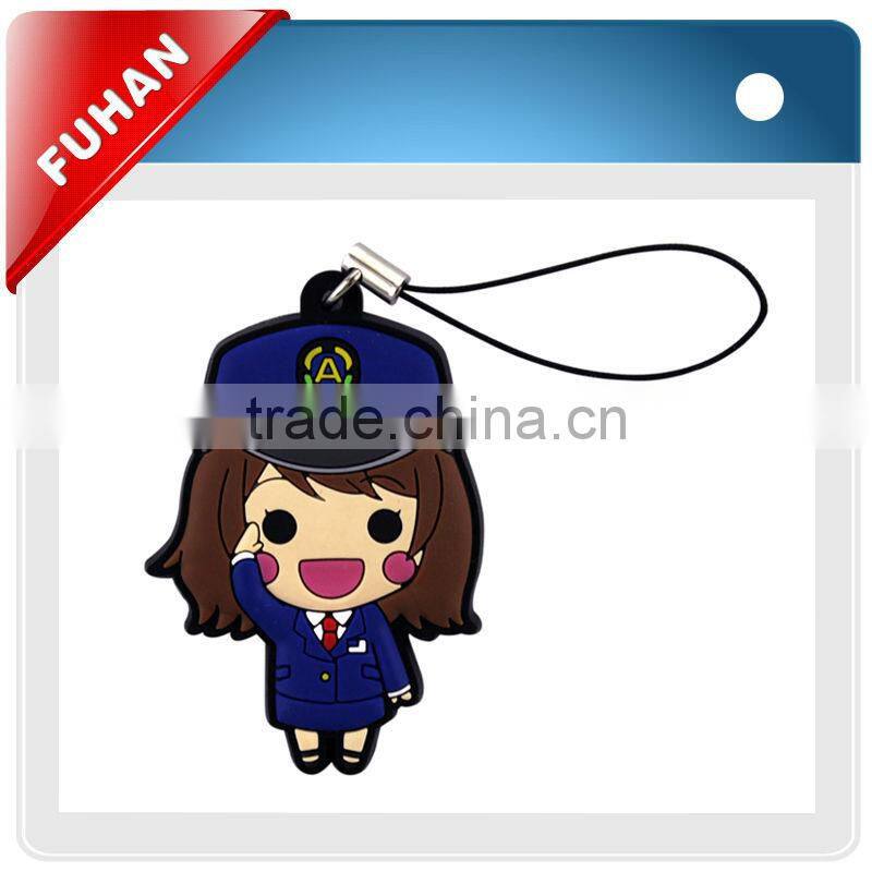 Popular & Stylish rubber pvc luggage tag