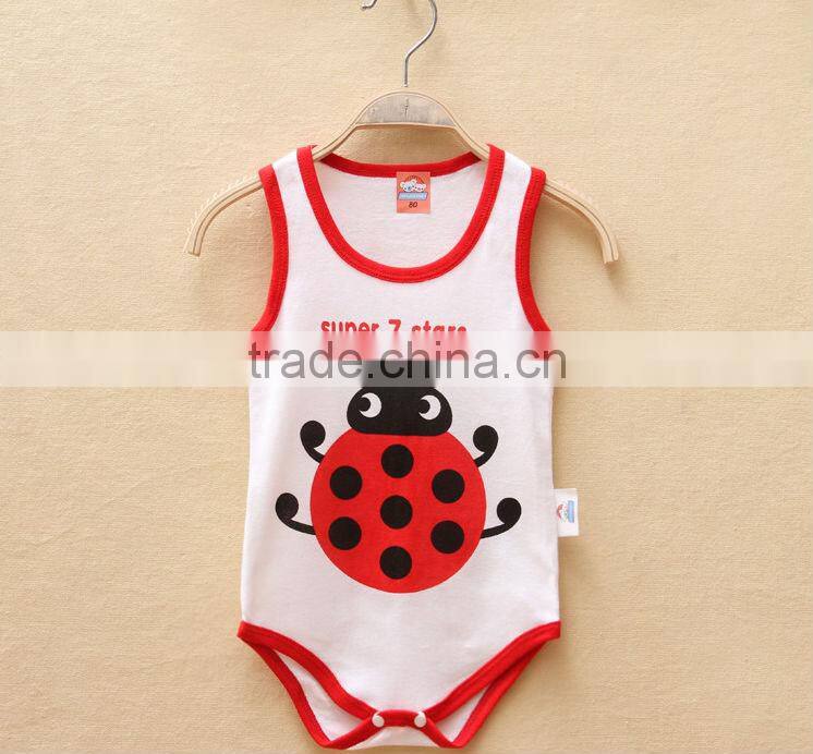 2014 100% cotton animal baby rompers wholesale