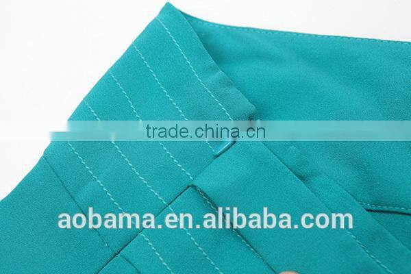 100% Polyester Wholesales Women Summer Elasticated Waist Women Pants