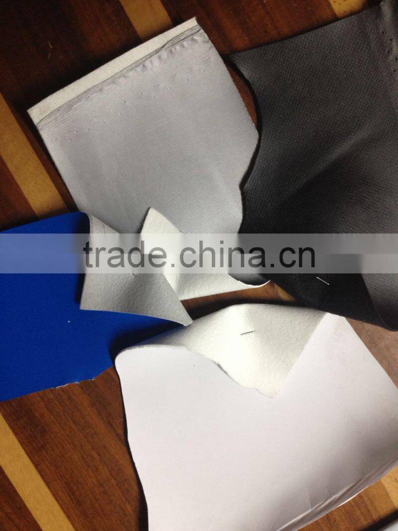 PU artificial Leather With Non-woven backing Stock Lot