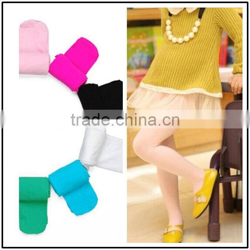 Solid dancing baby tights/child thin tights/pantyhose wholesale