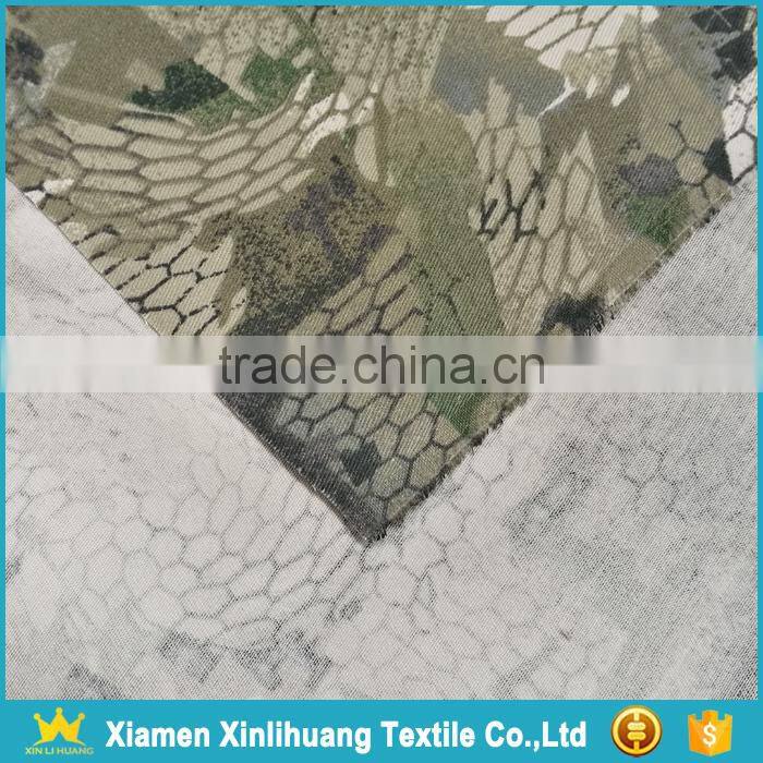 New Arrived Forest Camo Printed Waterproof CVC 80 20 Fabric for Russia