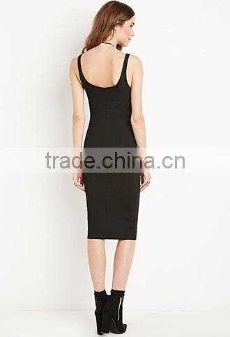 Cultivate one's morality long backless sleeveless dresses