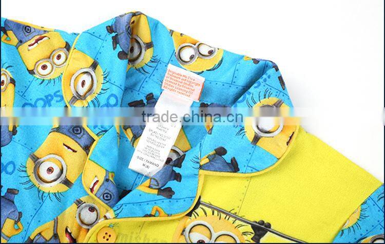 2015 fashion latest design children blue coat style