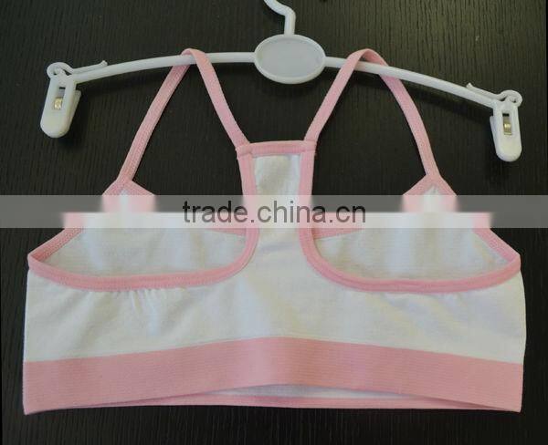top selling products 2013 Yiwu factory directly clothing wholesale baby seamless underwear nylon yarn short camisole tops