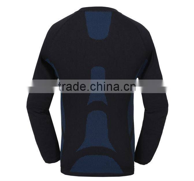 Factroy Provide Compression Shirt Thermal Seamless Man Sports Wear