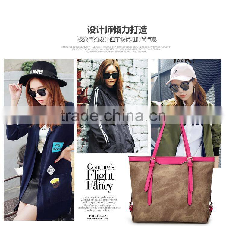 Beautiful Korean Ladies PU Hand Bags Fashion OL Casual Women Tote Shoulder Bag