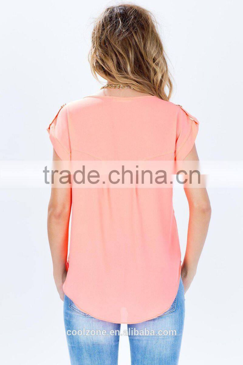 Alibaba China wholesale roll sleeves t-shirt cheap women t shirt