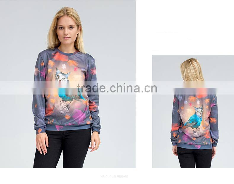 Men and women Unisex 3D long sleeve winter hip hop sweatshirt