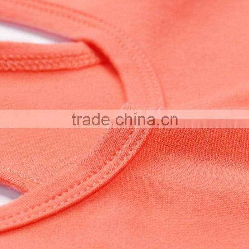 custom cotton/polyester traning running gym unisex singlet