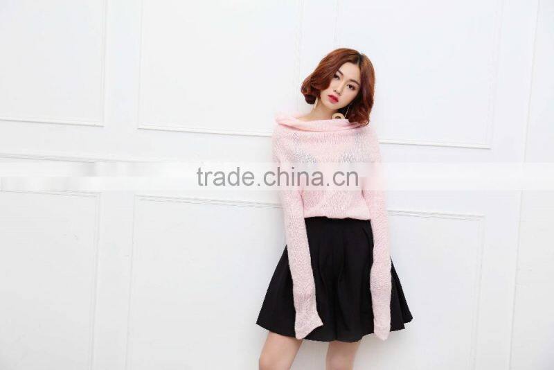 Custom Tall tee long sleeve Pink longline t shirt elongated Extend T shirts