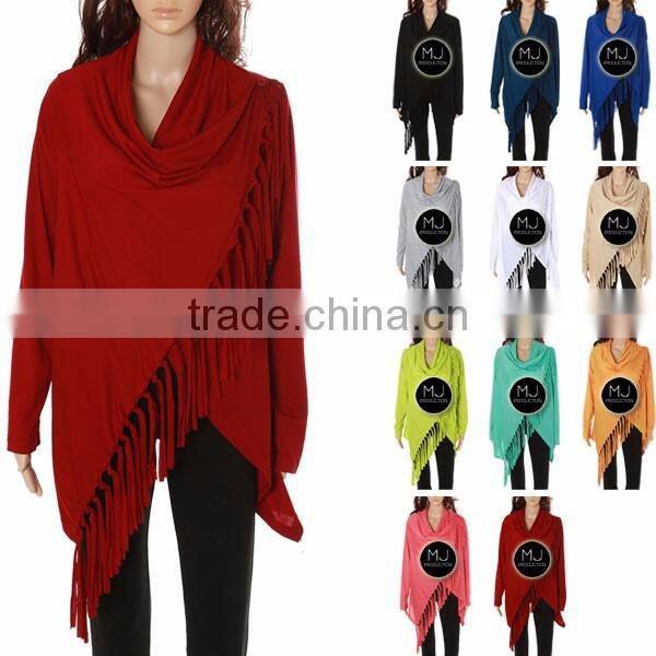 Wholesale slash top tassel blouses