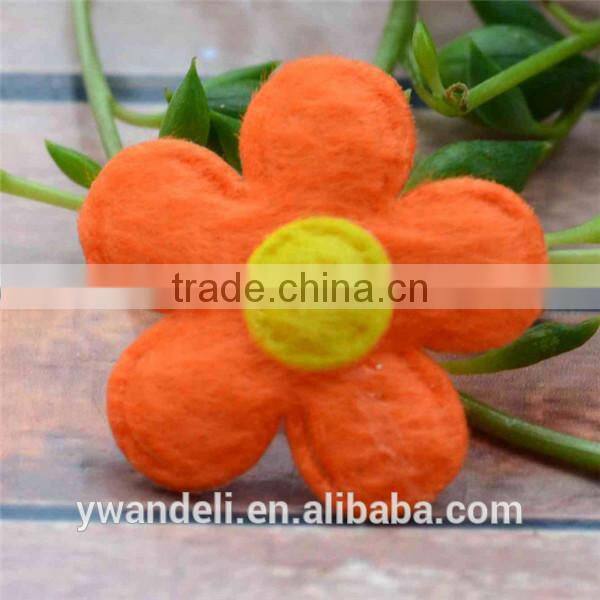 Lots 100pcs Felt Padding Flower, Craft Sewing Trims Padding Flower, Applique DIY Wedding Padding Flower
