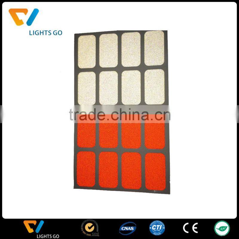 Colorful Reflective Safety Sticker for Bicycle Helmet