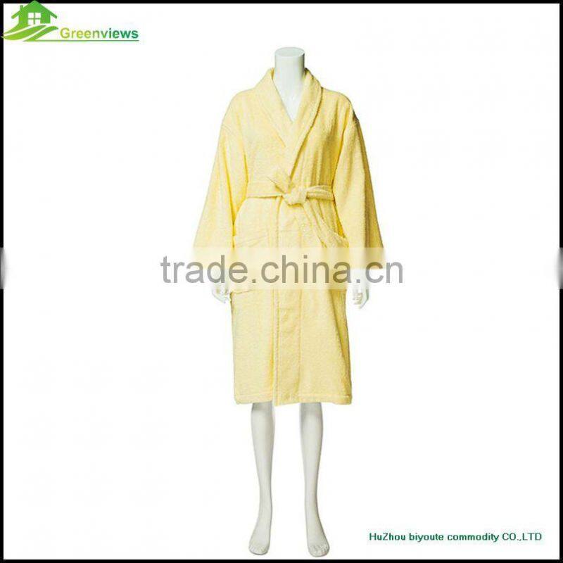 Shawl/Kimono Robes velvet cotton bathrobe cotton terry bath gown egyptian cotton bathrobe manufacture of bathrobe