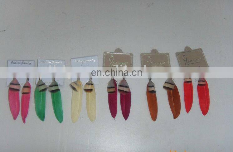 feather wing earings