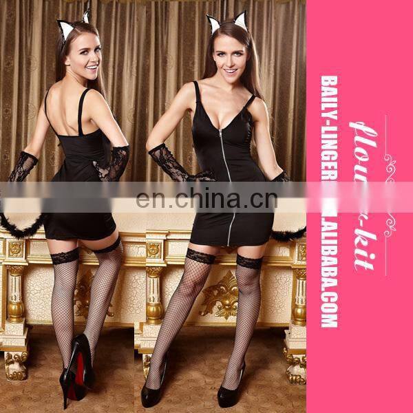 New Fashion Halloween Frisky Feline Costume, Cat women costume