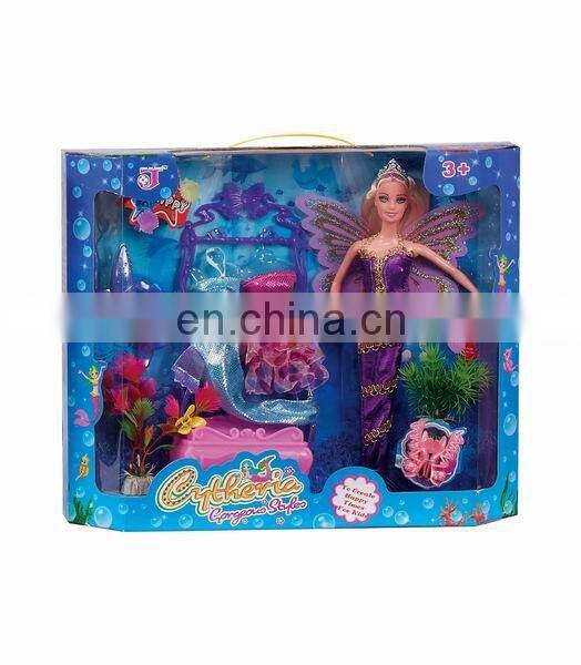 Mermaid Doll Set Toys For Babies 2017,Lastest Winx Doll Set Toys ,fashion girl doll set toys