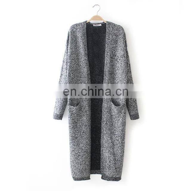 Maxi cardigan sweater woolen sweater designs for ladies