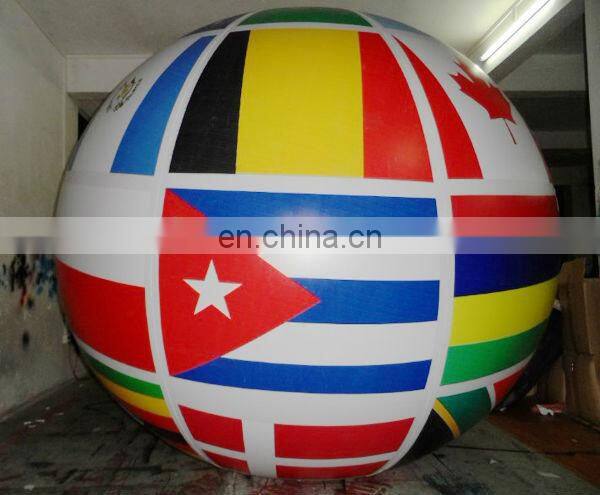 flying balloon helium inflatable national flag helium balloon