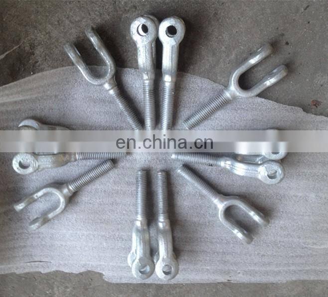 Galvanized Cast iron ball clevis electric tongue fitting