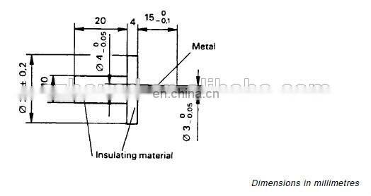 IEC/CEI/EN 61032 Short Test Pin Probe 13