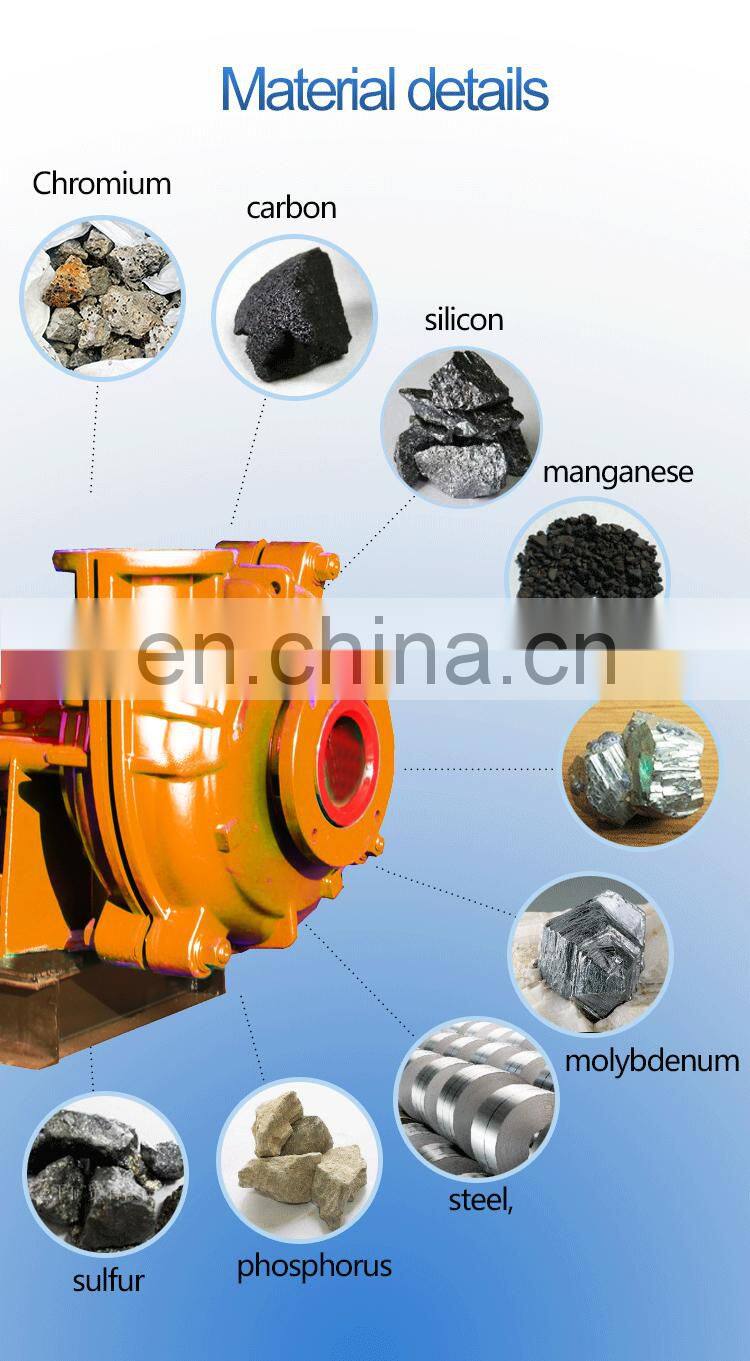 4 inch hot sale China abrasive solid slurry pump