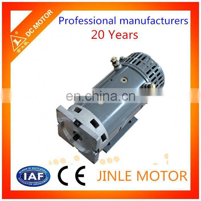 24V 3KW 3100RPM hydraulic dc motor ZD2973A O.D.127mm