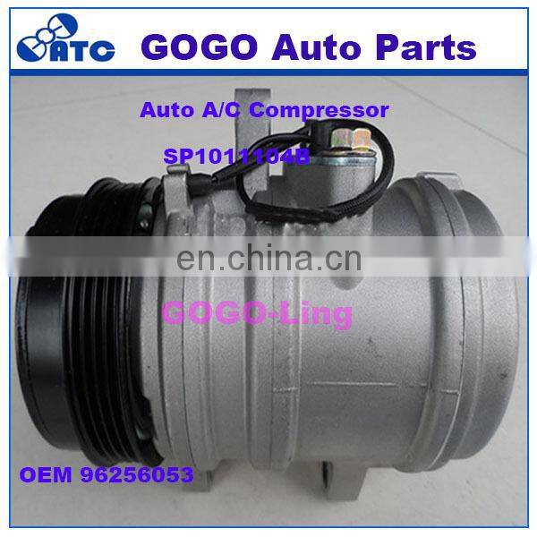 GOGO SP10 Auto A/C Compressor for Chevrolet, Matiz, Daewoo, Kalos, Matiz OEM 96256053 96314801,96473634,96528117