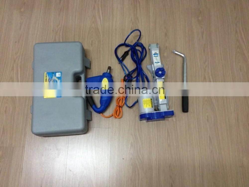 2T New Arrival Electric Scissor Jack and Impact Wrench