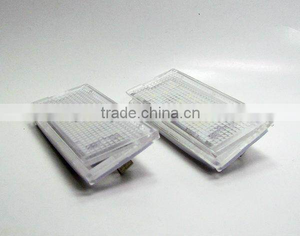 Xenon White Error Free 18-SMD License Plate Lights Lamp Bulbs for Mini Cooper