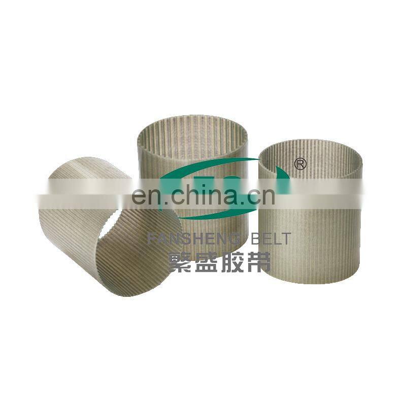 small drive timing belt ATM machine PU truly endless timing belt