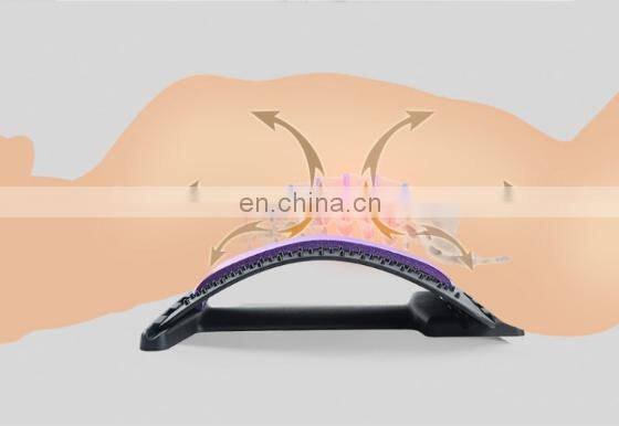 Magnetic therapy back stretcher arched back lumbar massager back stretch