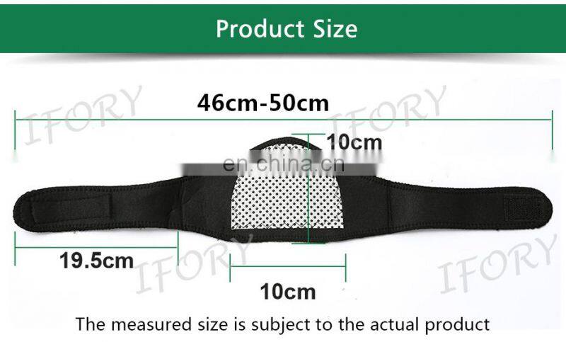 Tourmaline Magnetic Therapy Neck Massager Cervical Vertebra Protection Spontaneous Heating Belt Body Massager