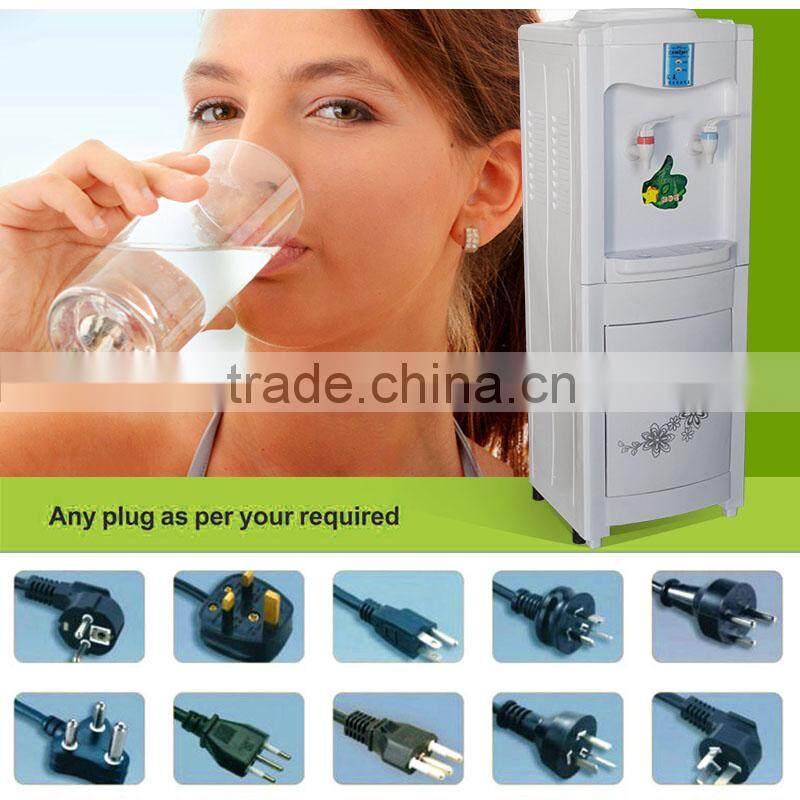 Best price for plastic hot cold water dispenser with cabinet