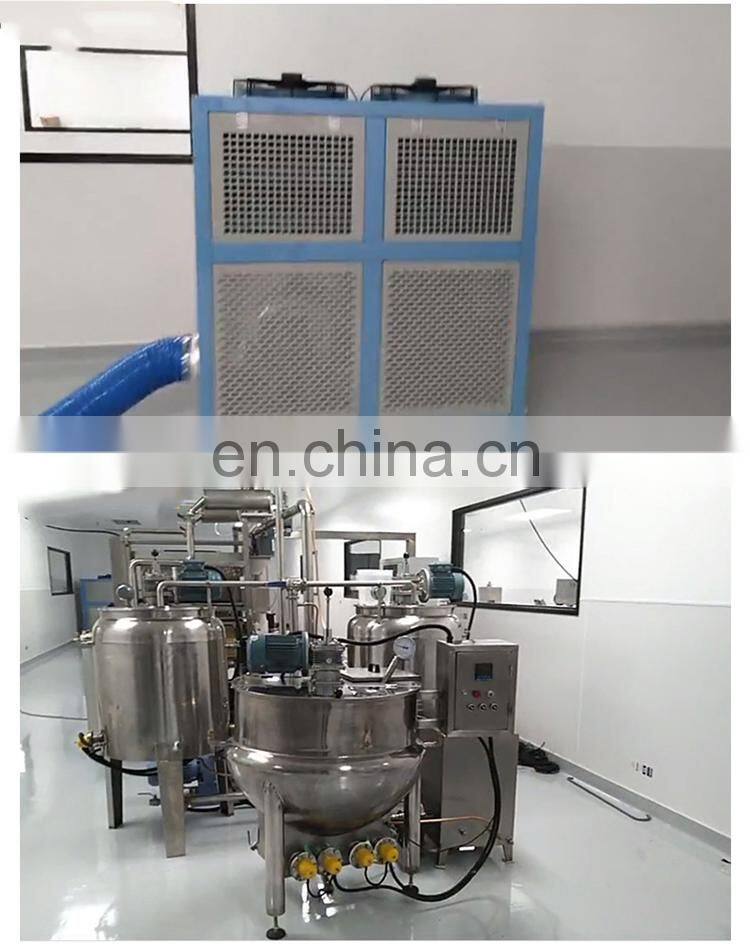 Hot sell automatic gummy jelly vitamin bear candy production line Automatic CBD Gummy Vitamin Making Machine