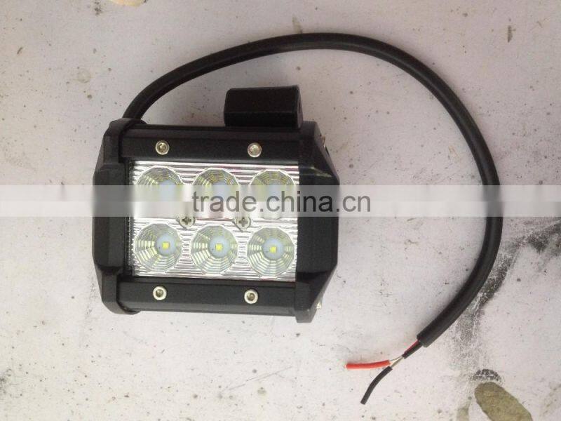 18W Square led work light 3*2 6PCS LED For Offroad Trucks for