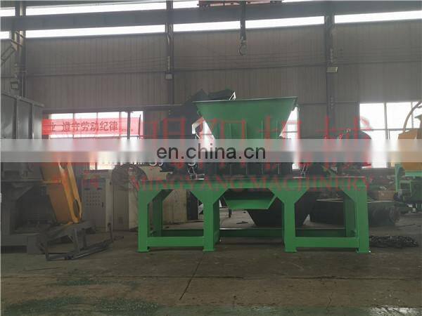 Home Use Iron Scrap Steel Scrap Double Shaft Shredder Machine