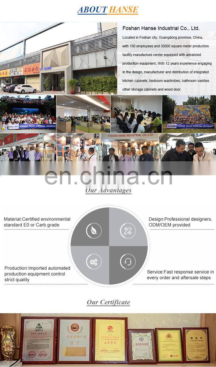 Modern mdf wooden cloth cabinet storage wardrobe furniture design custom bedroom white 6 door oak wood board wardrobe