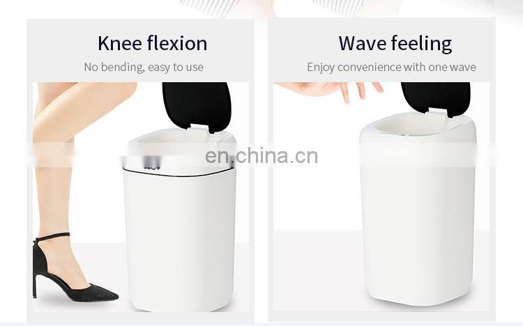 35L Sensor folding waste bin waste composting bin automatic waste bin