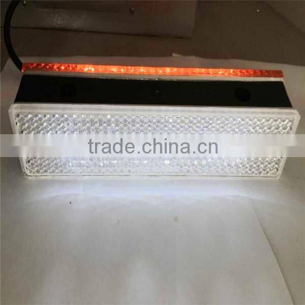 Factory outlet tunnel active warning marker wired LED rectangular delineator