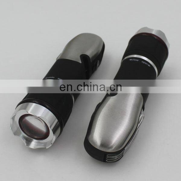 Multi function Safe Led Torch with Emergency Tool kit