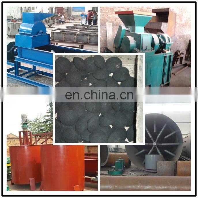 High Capacity Charcoal Coal Briquette Line Egg Shape Charcoal Press Machine