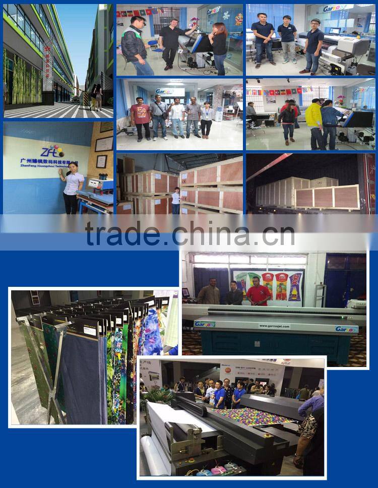 3.2 m Wide Format Printer/Plotter with 8 KM512 42pl print head of 1440 DPI