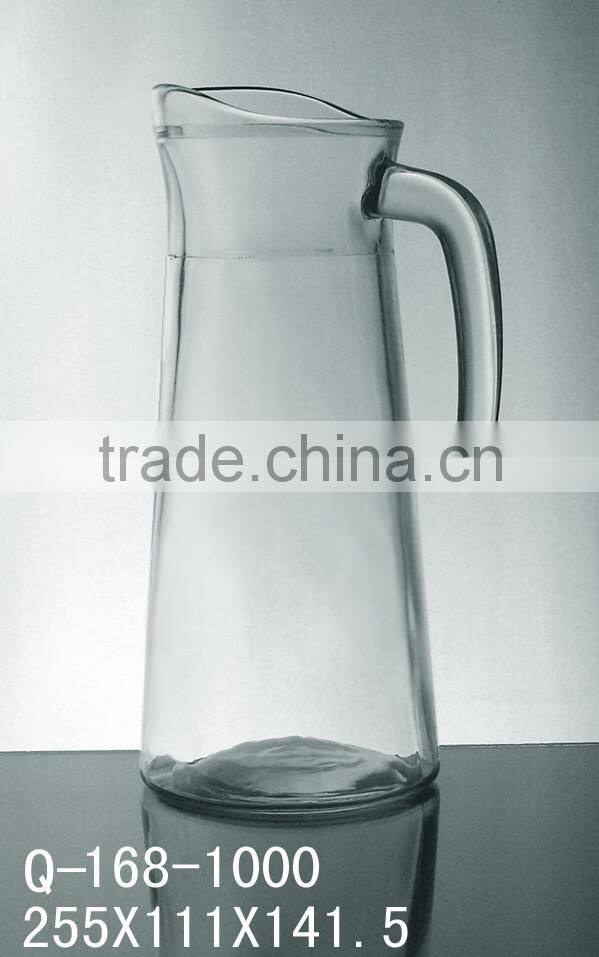 High Quality Glass Beer Mug with Handle