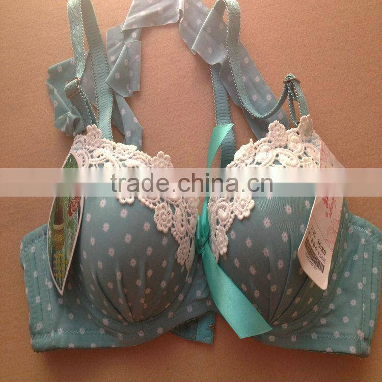 1.23USD 32-36A Cup High Quality Mixing Styles Adjustable Fashional Yough Girls Ladies Sexy Bras (gdwx189)