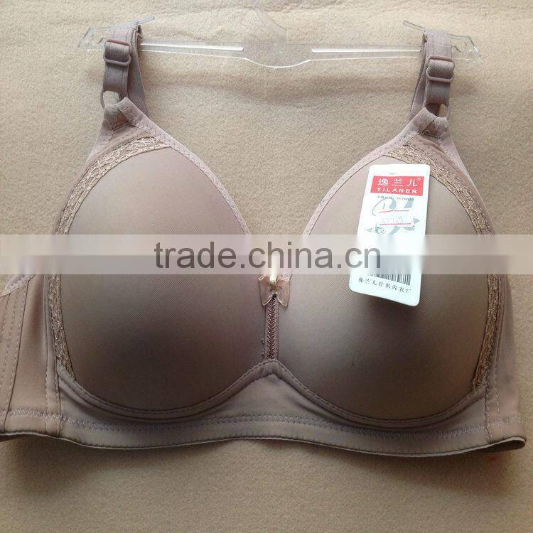 1.2USD 36-42D Cup High Quality Adjustable Fashional Ladies Sexy Bra Without Rim Inside, Fat Women Push Up Sexy Bra(gdwx211)
