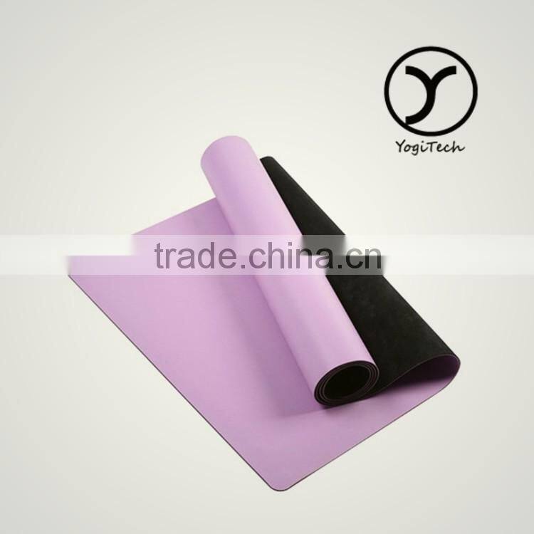Anti-Tear wear-resisting white leather custom rubber yoga mat