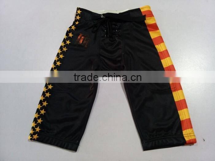 Sublimation customized youth blank american football jerseys, reversible football jerseys