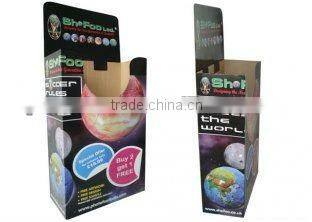 round promotion dump bin retail